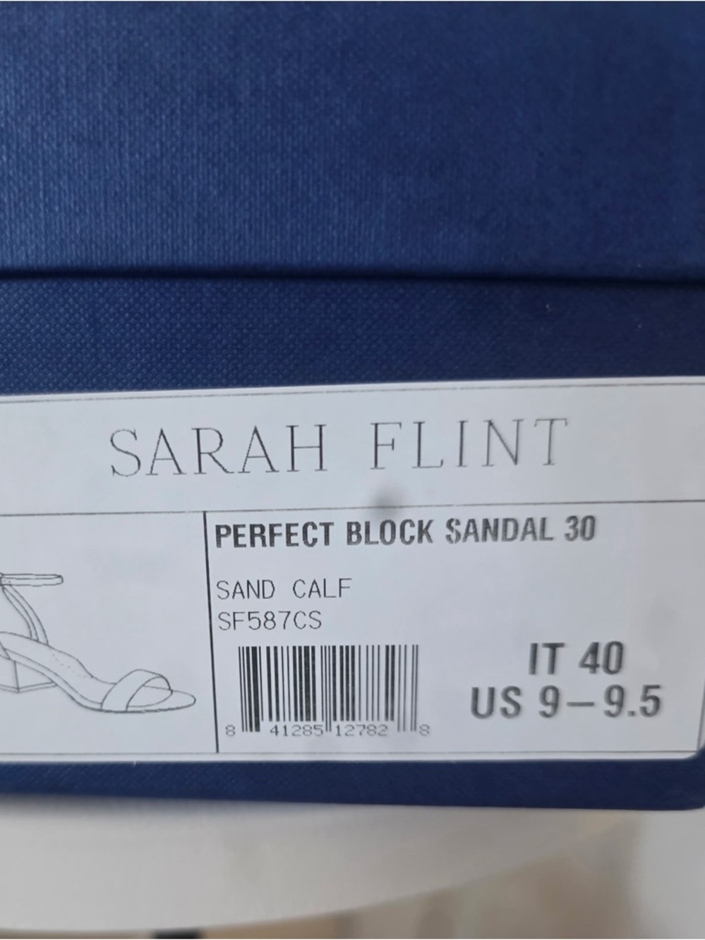 Sarah Flint Perfect Block Sandal. IT 40 - Picture 4 of 4